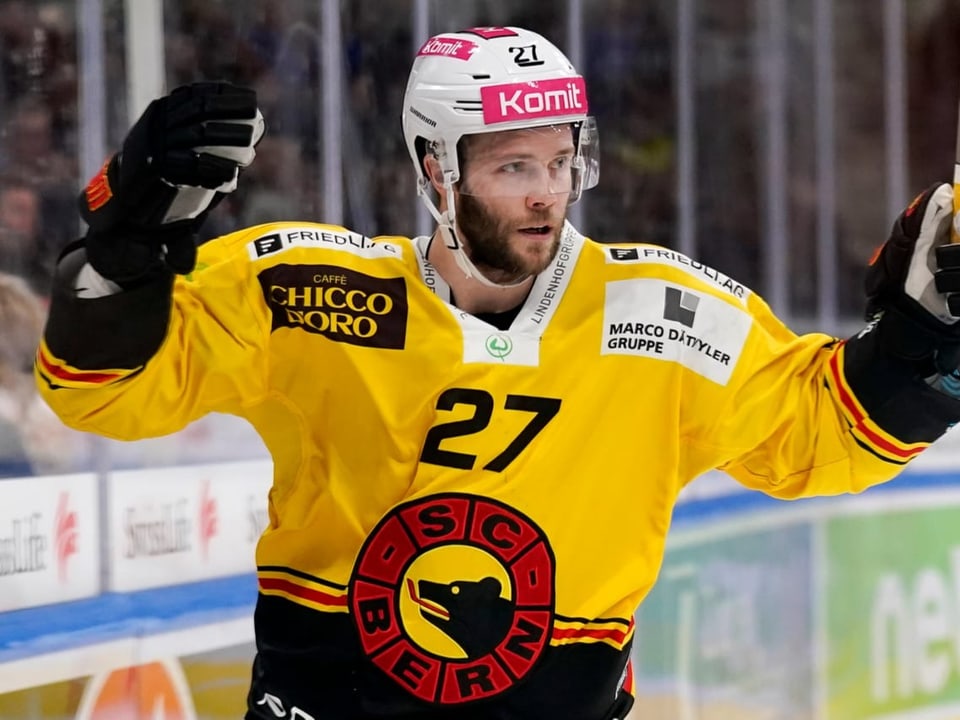 SCB-Verteidiger Cody Goloubef.