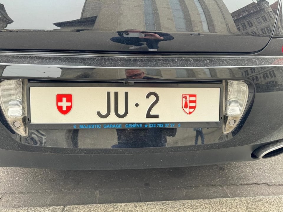 Schweizer Autokennzeichen JU