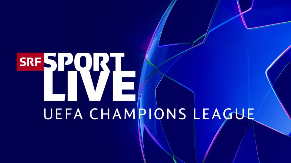 Keyvisual für die UEFA Champions League von SRF