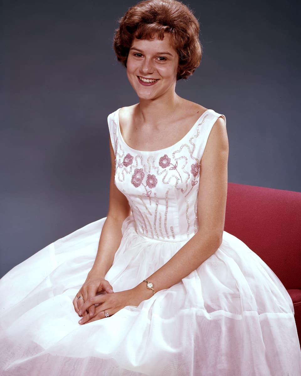 Peggy March als Teenager.