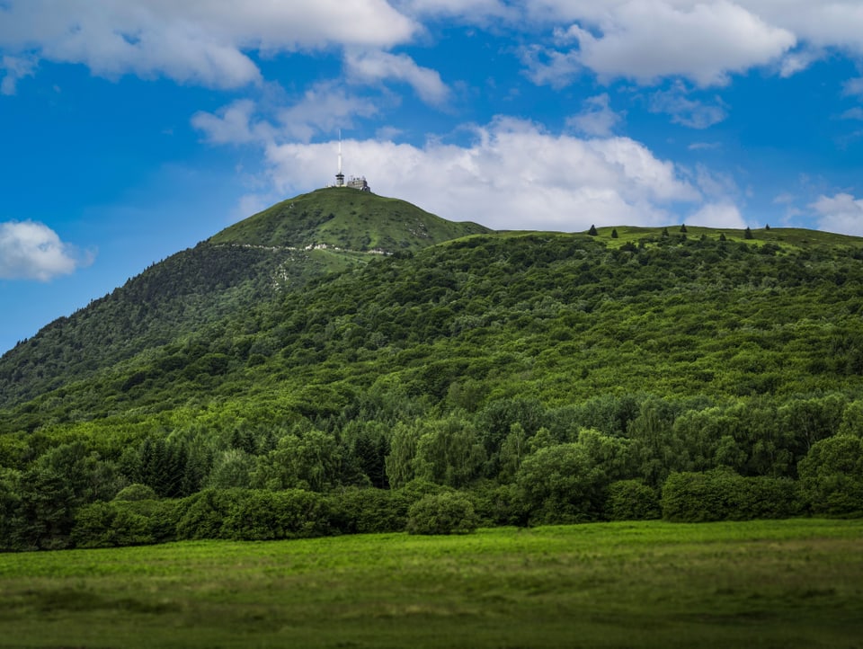 Blick auf den Puy de Dôme.