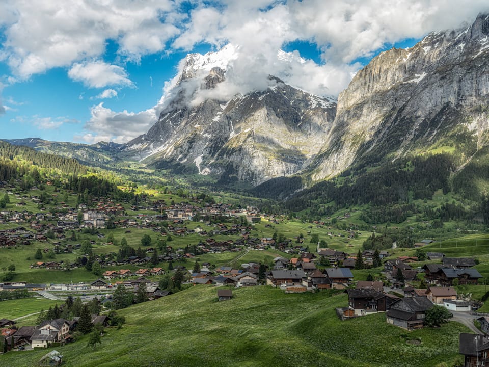 Ansicht Dorf Grindelwald
