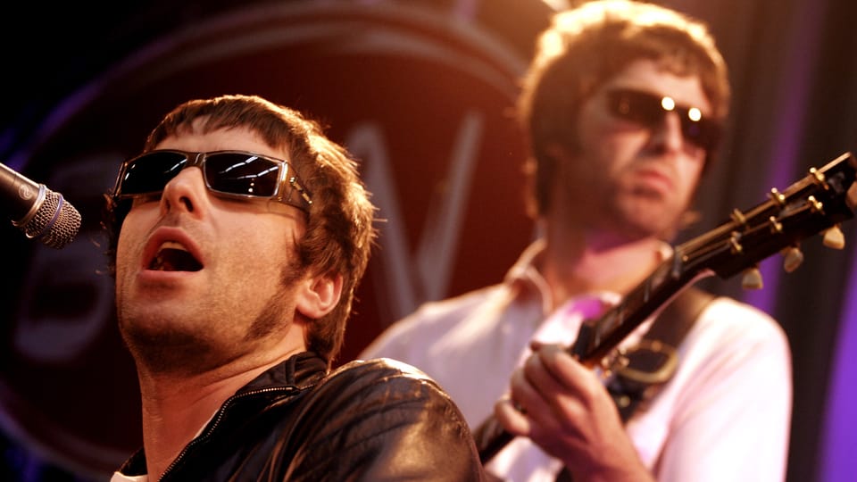 Die Oasis-Brüder Liam und Noel Gallagher.