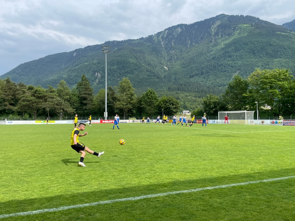 Finalspiel Valposchiavo Calcio gegen Eschen/Mauren