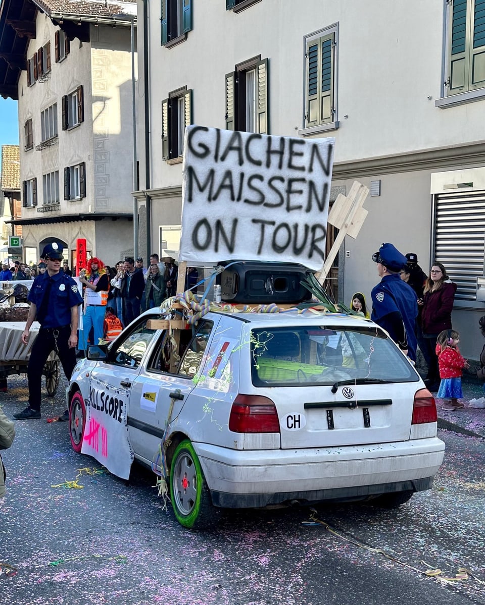 Giachen Maissen on Tour