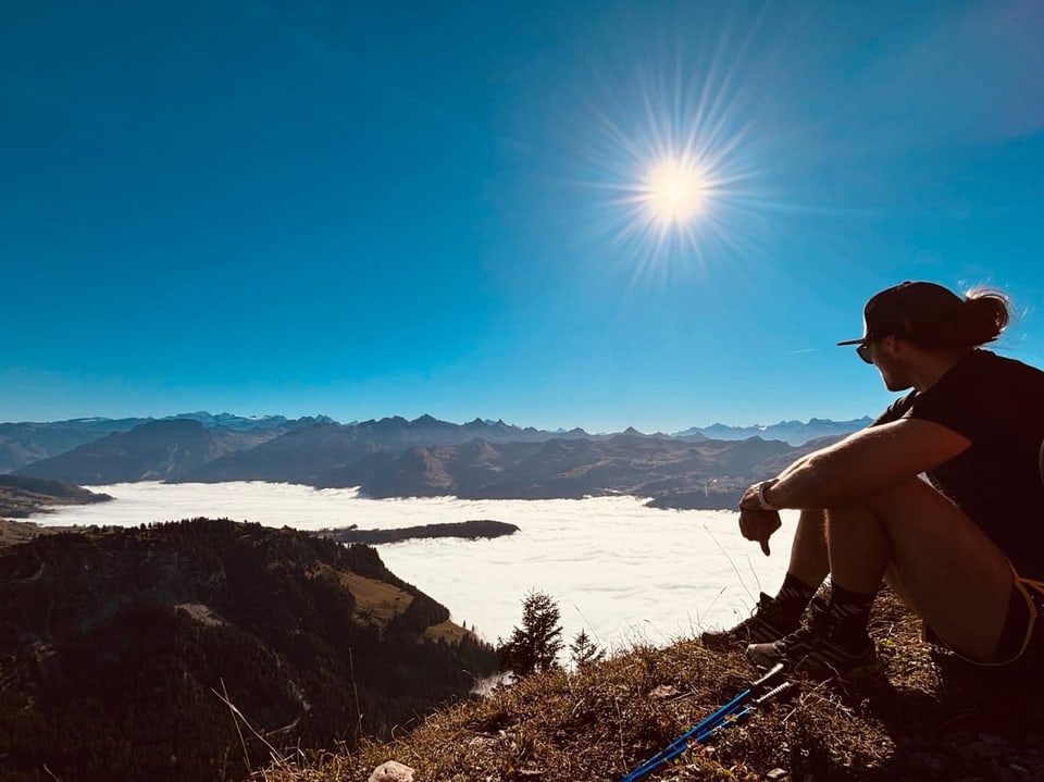 Schwyz , Aussicht von der Mythe