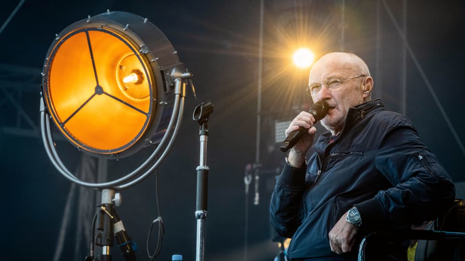 Phil Collins in Zürich: Der britische Weltstar will es auf seiner «Still Not Dead Yeat Live»-Tour noch einmal wissen.