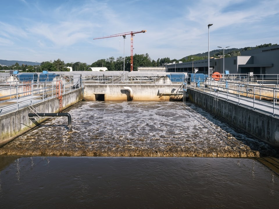 Eine Abwasserreinigungsanlage