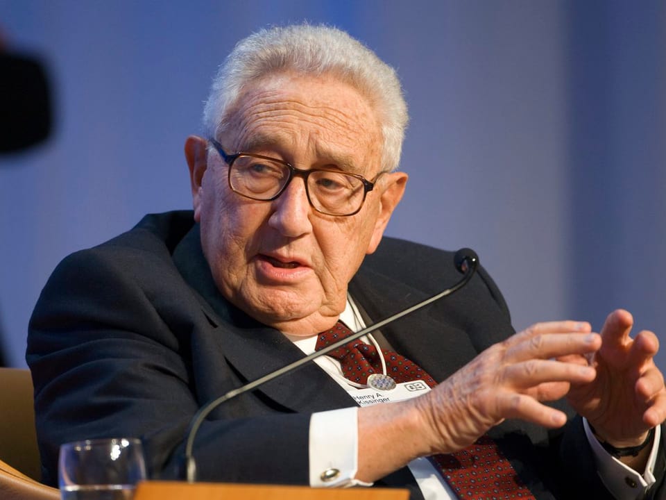 Kissinger am WEF 2008