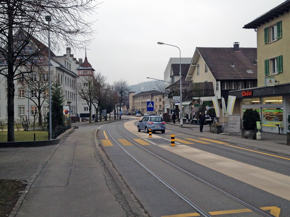 Tramstrasse in Suhr