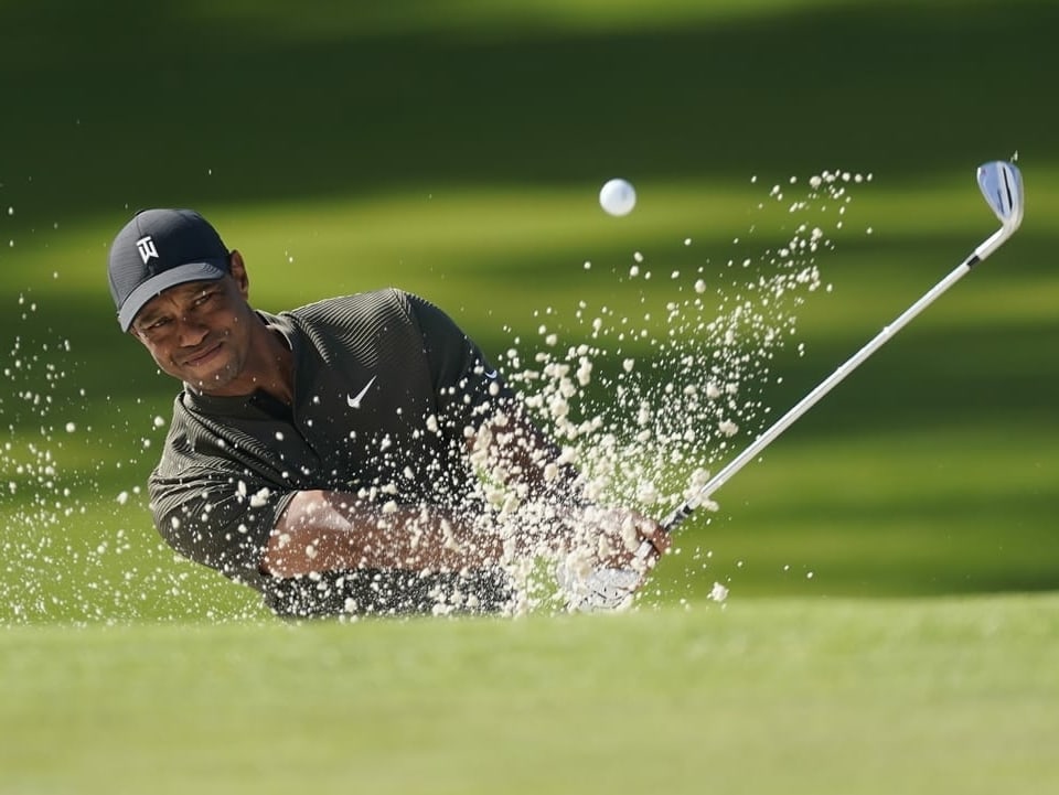 Tigers Woods beim Abschlag