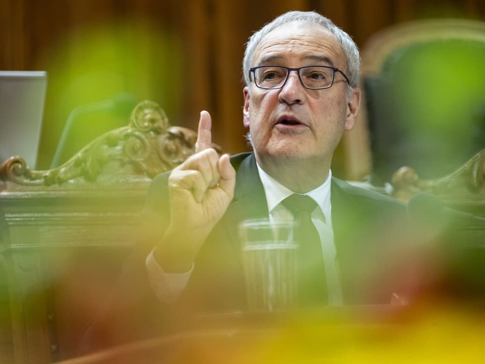 Guy Parmelin im Ständerat