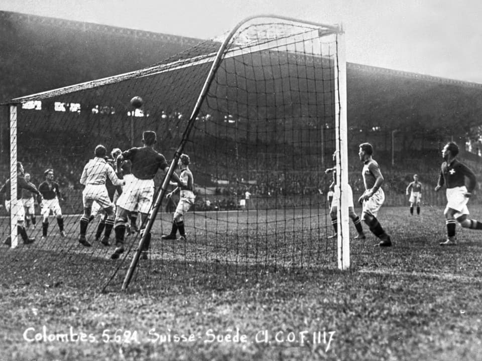 Fussballspiel 1924