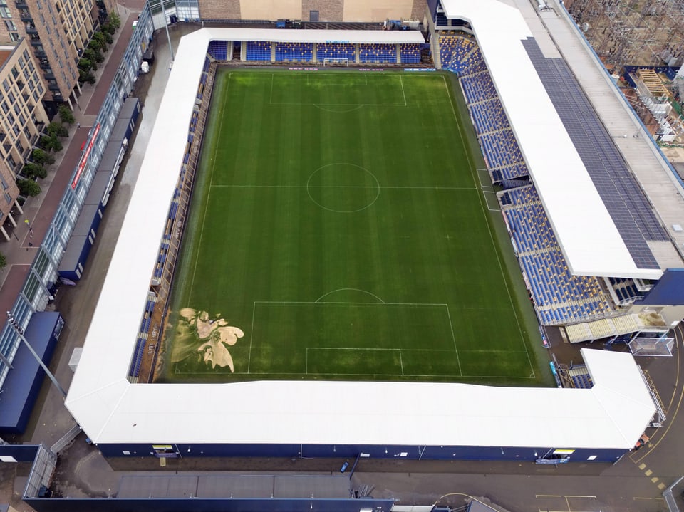 Cherry Red Records Stadium von oben