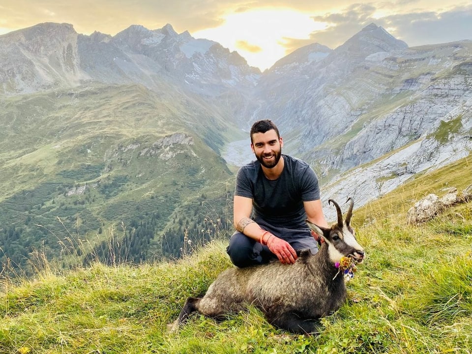 Carlo Gautschi ha sajettà in buc chamutsch.