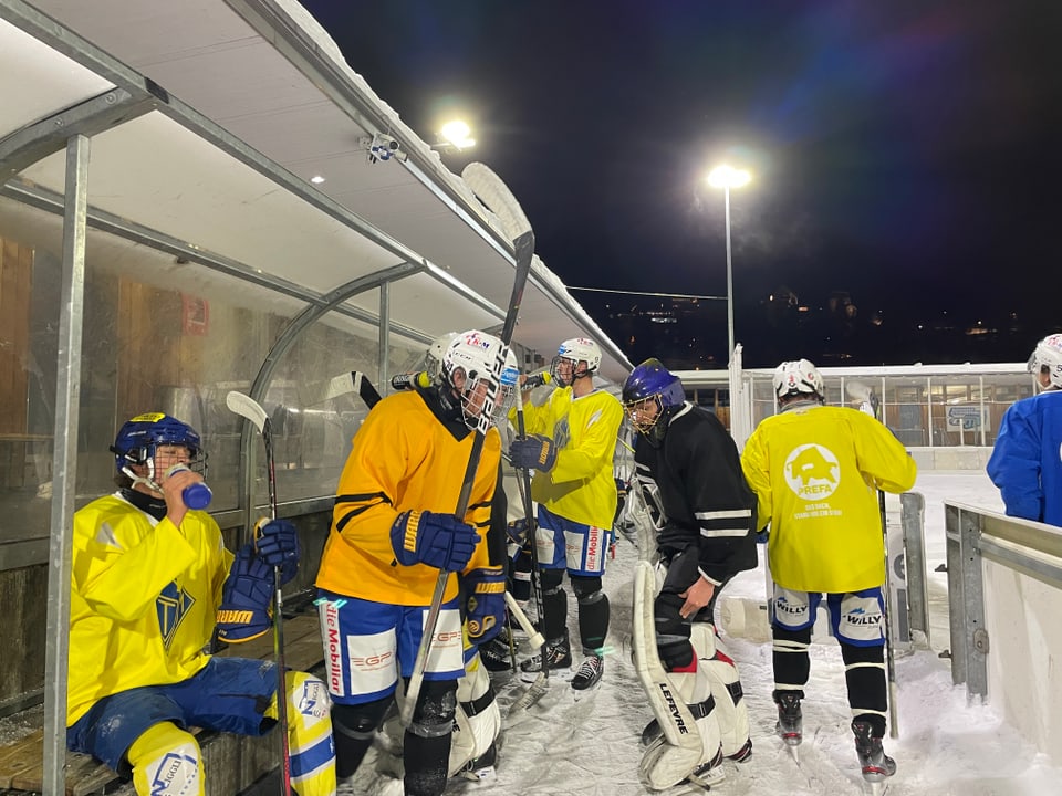 Hockeytraining EHC St. Moritz