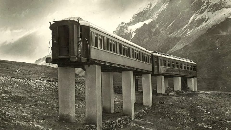 Ausflugsrestaurant auf dem Passo San Giacomo. 