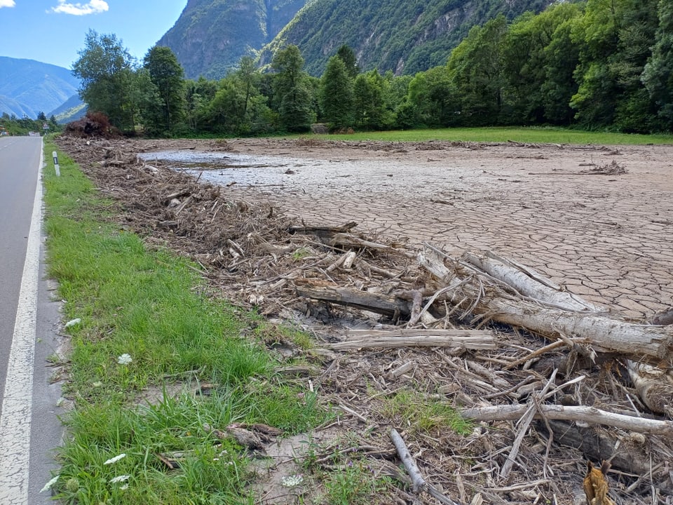 So sieht die Situation mit den Schäden in Lostallo aus nach den Unwettern