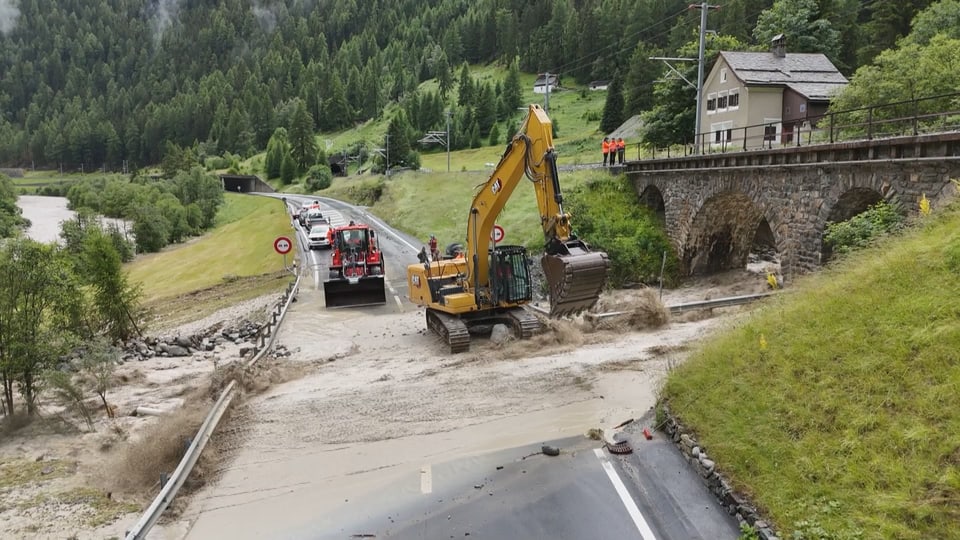 Susch Zernez Hochwasser