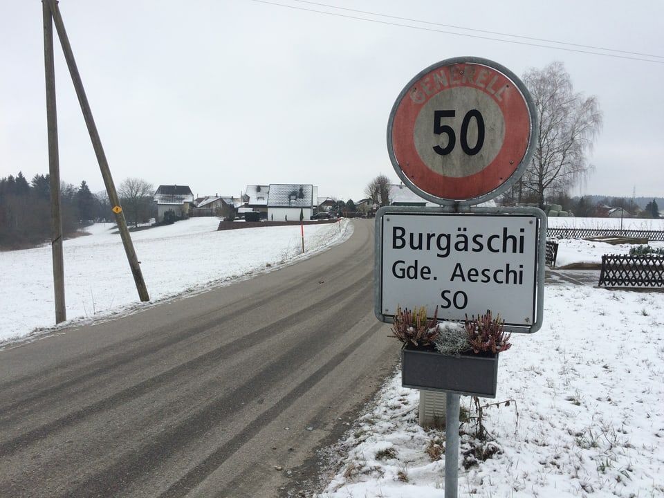 Ortstafel Burgäschi