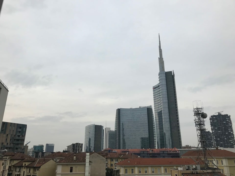 Hochhäuser in Mailand.