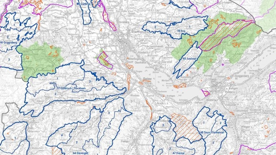 Bern Freiburg Wallis - Kanton Bern Erfasst 35 Schutzwürdige ...