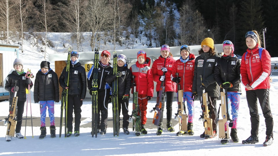 Tut las atletas ed atlets dal biatlon a S-clamischot