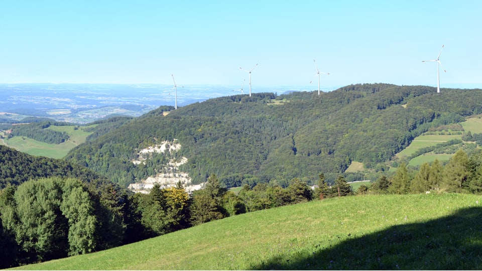 Visualisierung geplanter Windpark Burg