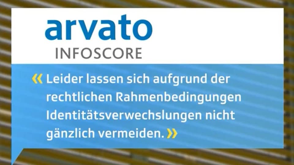 Stellungnahme Arvato Infoscore