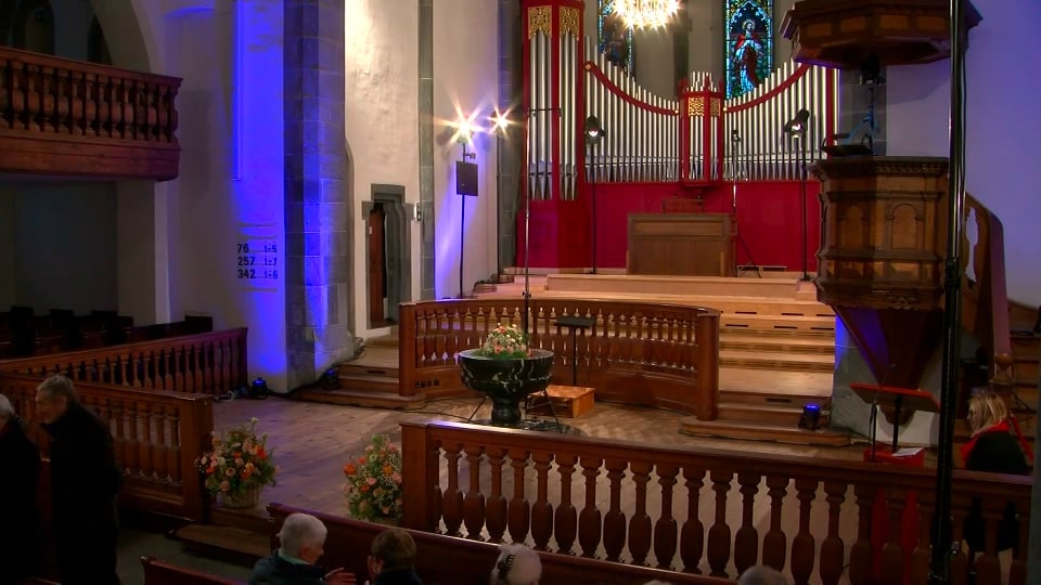 Die Martinskirche in Chur am Schweizer Chorwettbewerb