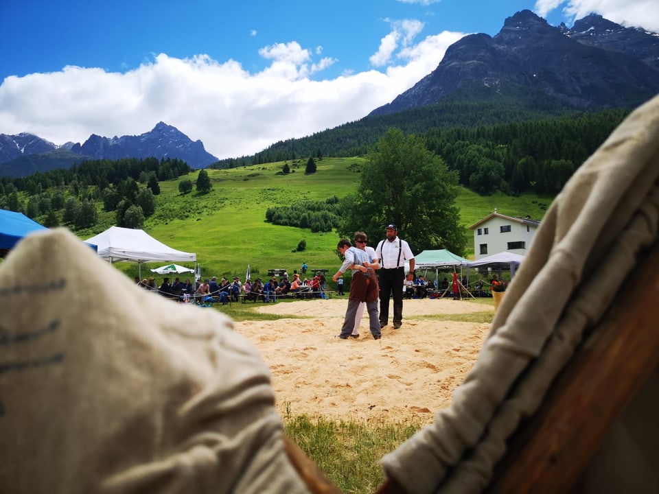 Schwingfest in Tarasp