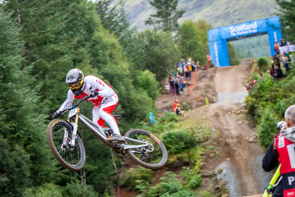 Downhill Rennen in Schottland 2023.