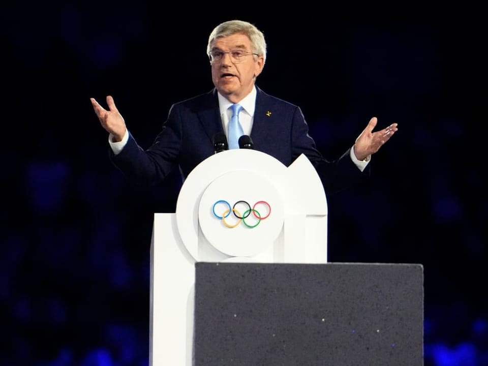  IOC-Präsident Thomas Bach.