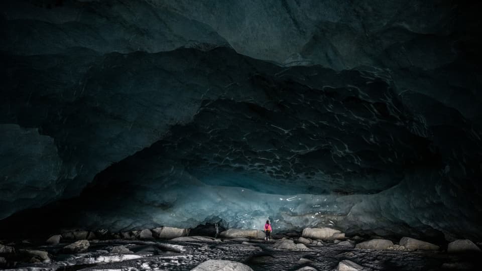 Diavolezza Gletscher – unter dem Eis