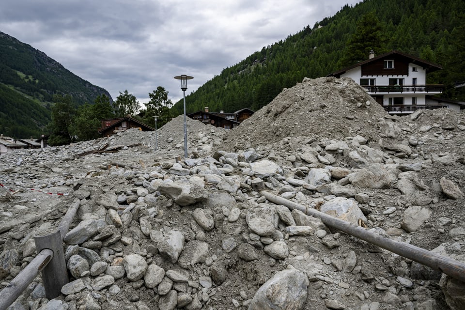 Zerstörung in sas grund.