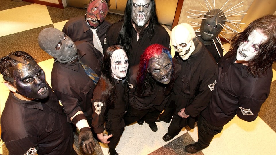 Die maskierte Band Slipknot