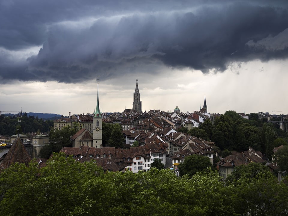 Gewitter über Bern