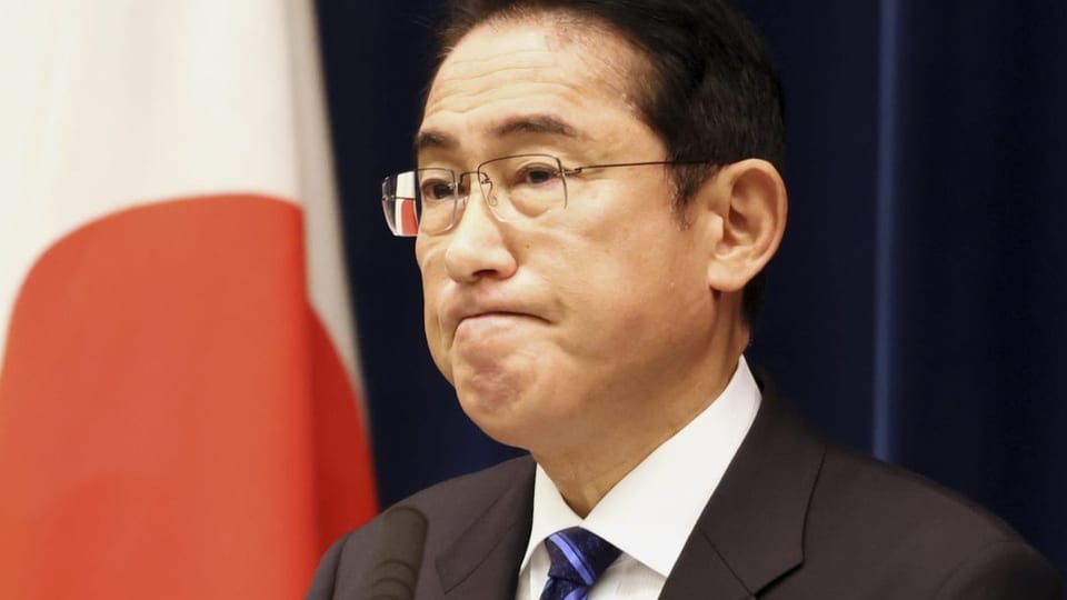 Japans Ministerpräsident Fumio Kishida.