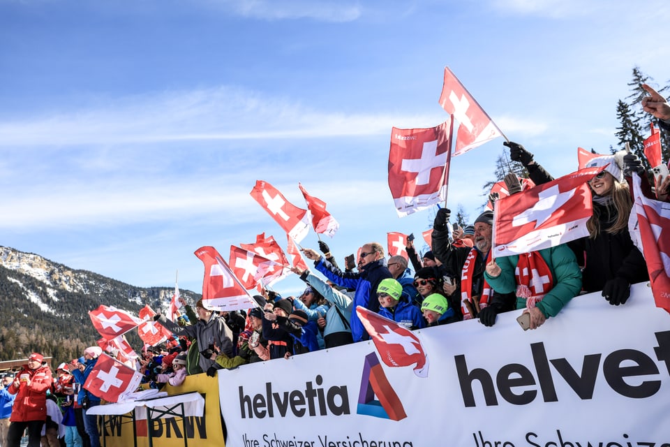 Lenzerheide 2025: Fans beim Biathlon Weltcup