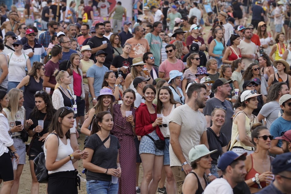 Il public durant il festival.