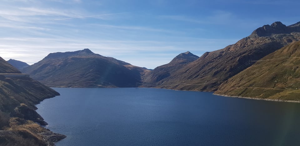 Stausee Lukmanierpass.