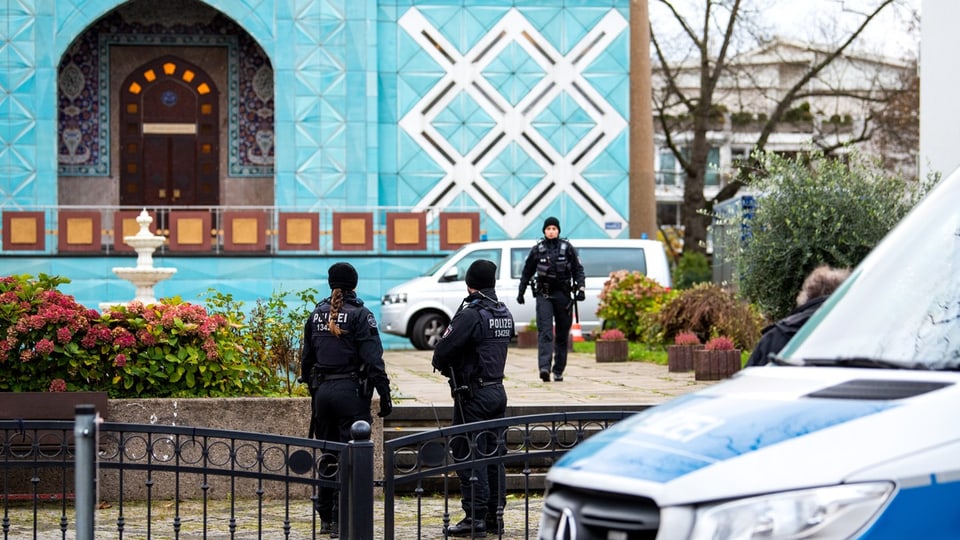 Razzia bei der Blauen Moschee in Hamburg