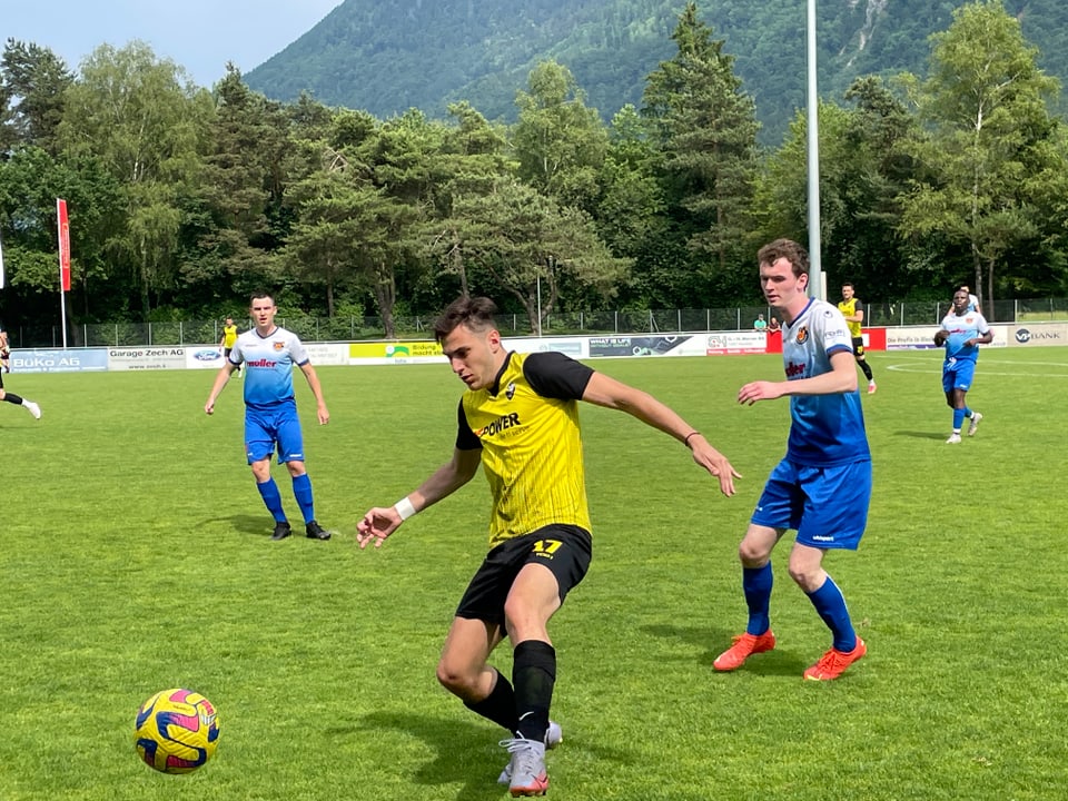 Finalspiel Valposchiavo Calcio gegen Eschen/Mauren