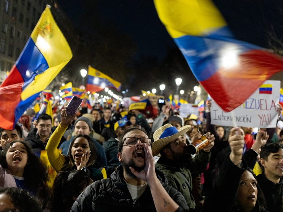 Demonstrationen in Caracas.