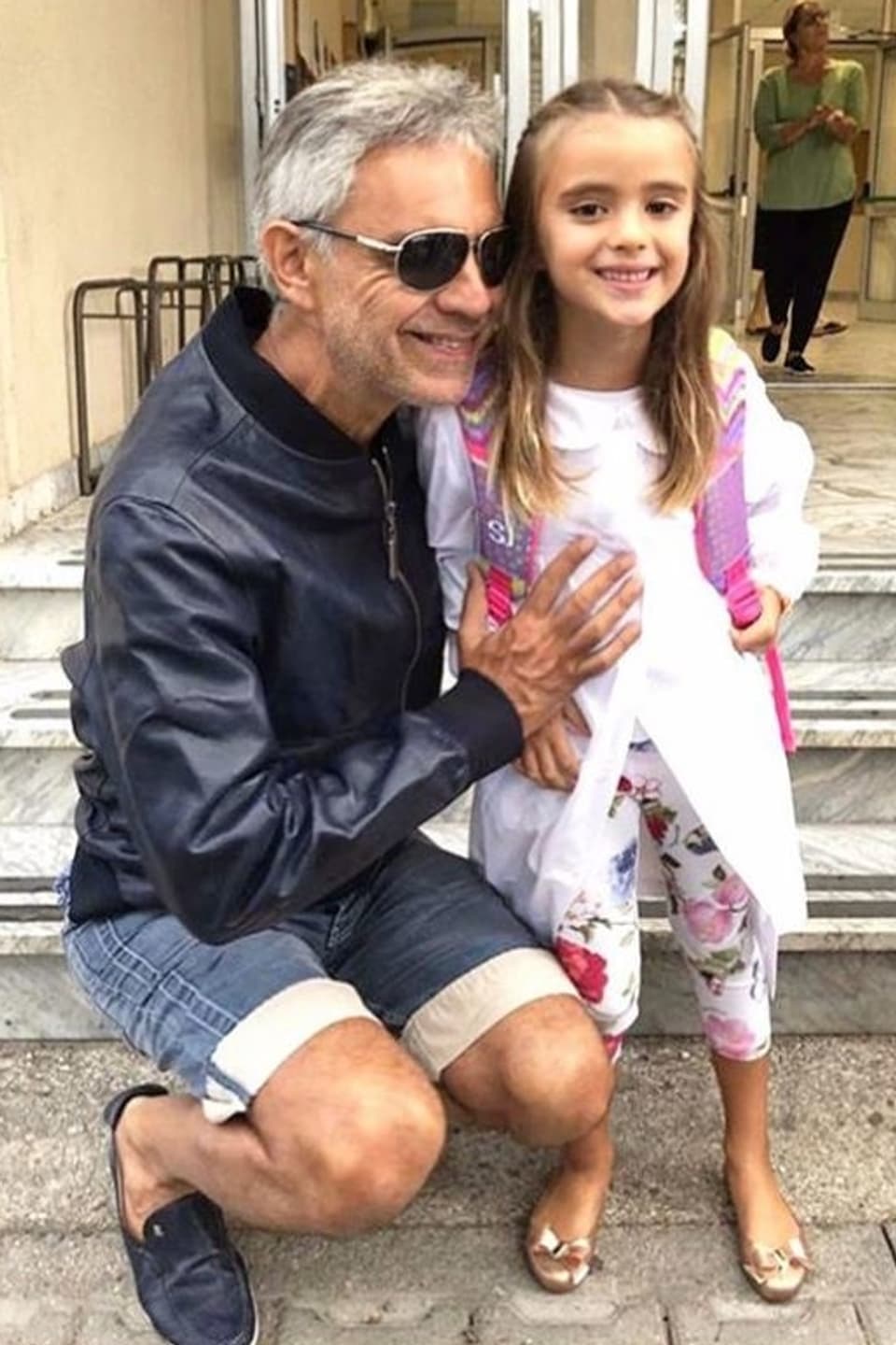 Bocelli mit Tochter Virginia