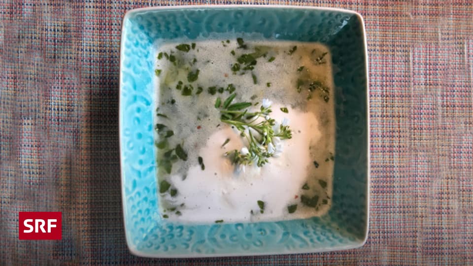 Unsere liebsten Frühlingsrezepte - Brunnenkressesuppe - A point - SRF