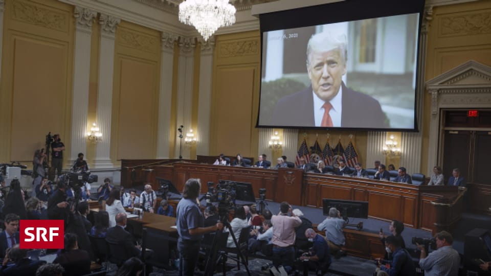 Sturm Auf Kapitol Zeugin Belastet Donald Trump Schwer Rendez Vous Srf 8856