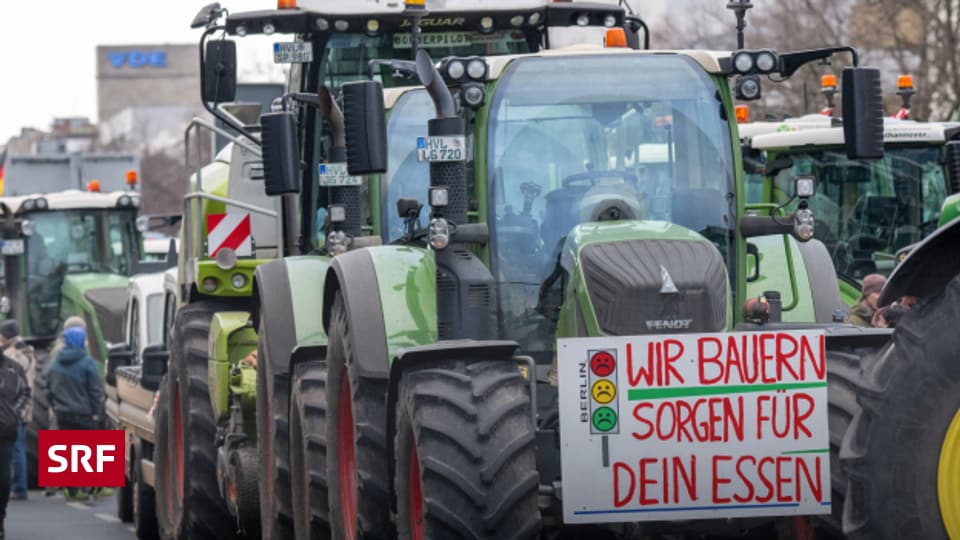 Bauernproteste In Deutschland Dauern An Rendez Vous SRF