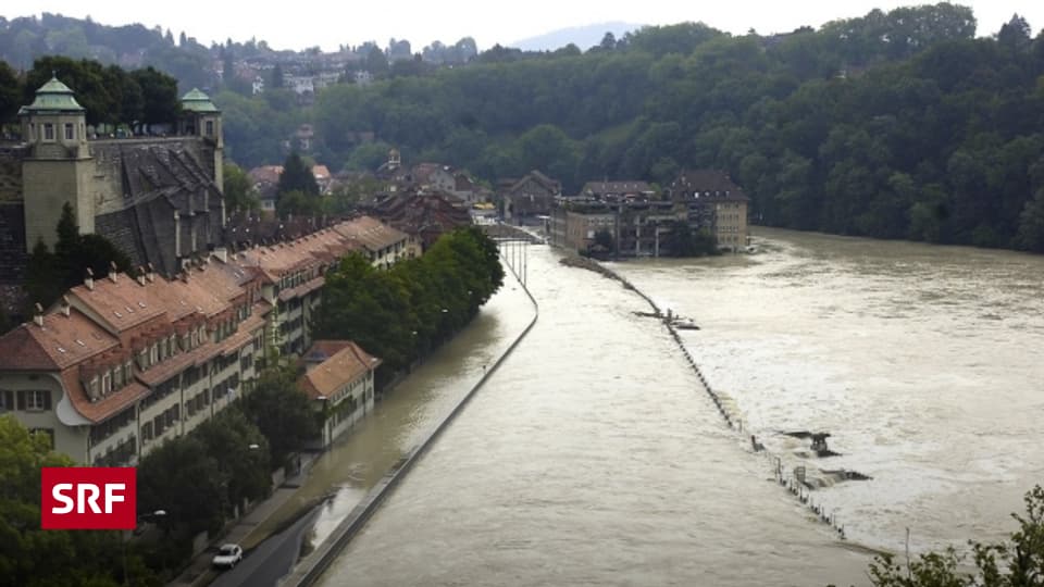 Heute Vor Jahren Hochwasser In Der Schweiz Tageschronik Srf