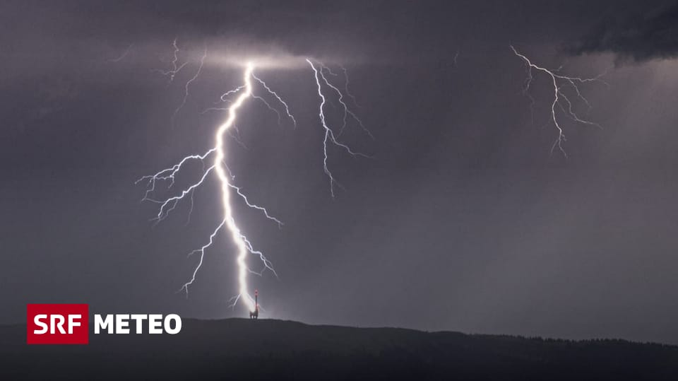 Weather-Watch - Am Mittwoch Gewitter Mit Starkregen - Meteo - SRF